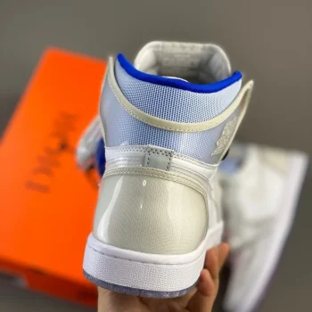 AJ 1 Retro High Zoom White Racer Blue