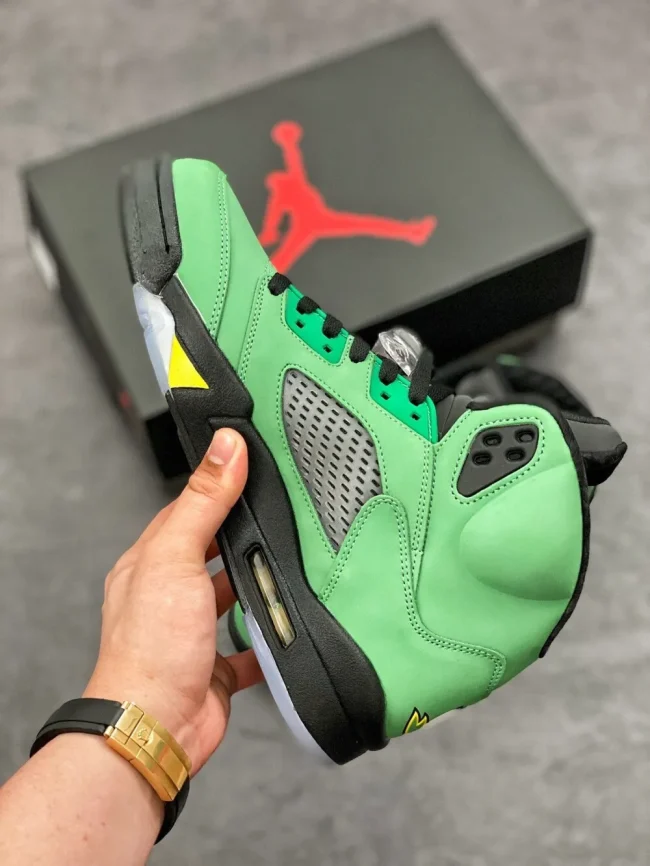 Aj 5 Retro Oregon Ducks