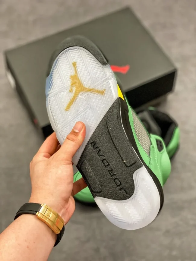 Aj 5 Retro Oregon Ducks