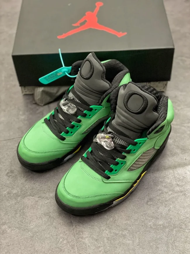 Aj 5 Retro Oregon Ducks