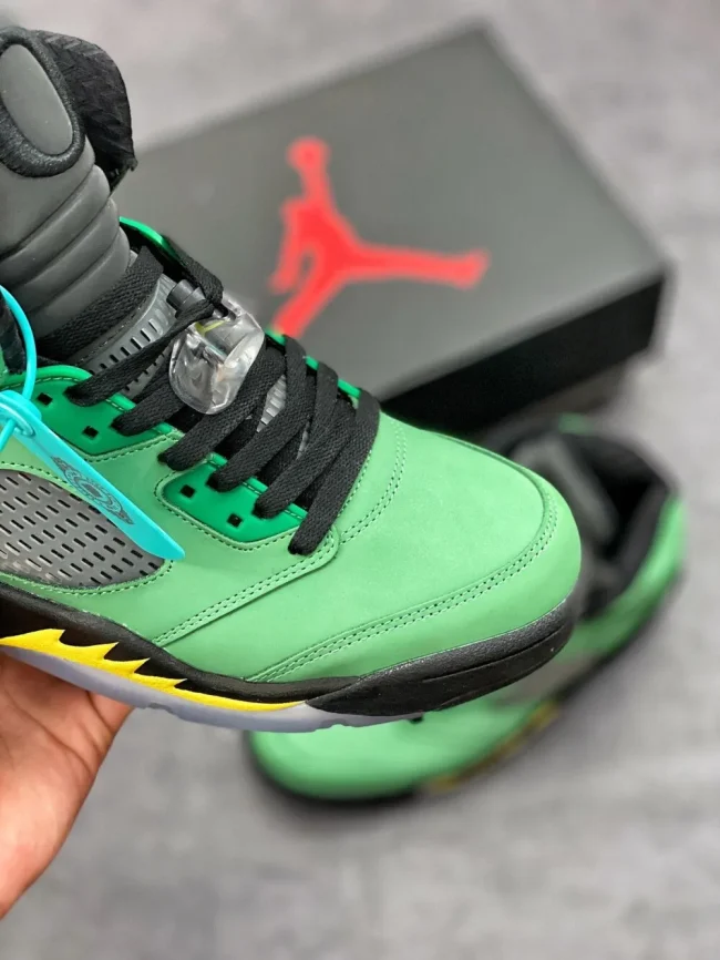 Aj 5 Retro Oregon Ducks