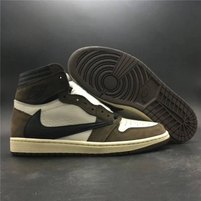 Tscott X AJ 1 Retro High Og Mocha