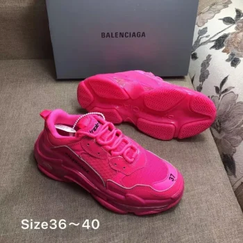 Balen Triple S Clear Sole Pink 5059