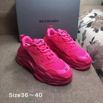 Balen Triple S Clear Sole Pink 5059