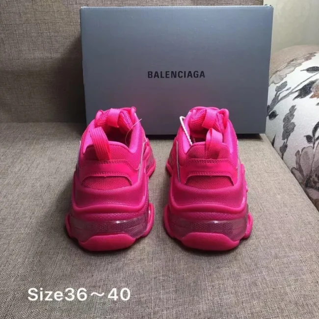 Balen Triple S Clear Sole Pink 5059