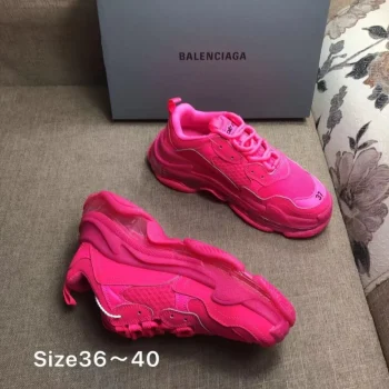 Balen Triple S Clear Sole Pink 5059