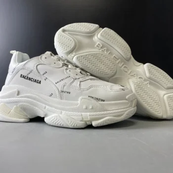 Balen Allover Logo Triple S White