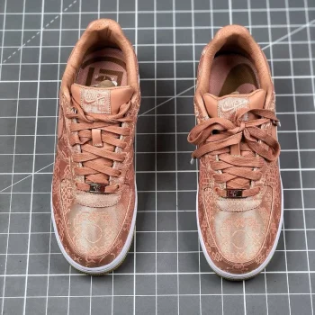 Clot X Af 1 Low Premium Rose Gold Silk