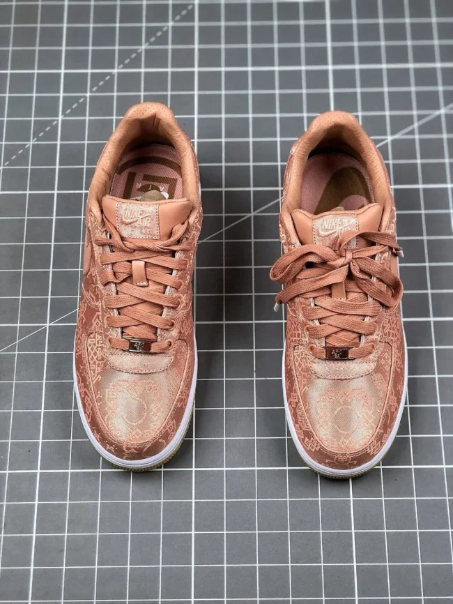 Clot X Af 1 Low Premium Rose Gold Silk