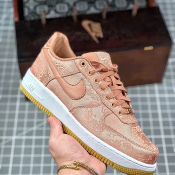 Clot X Af 1 Low Premium Rose Gold Silk