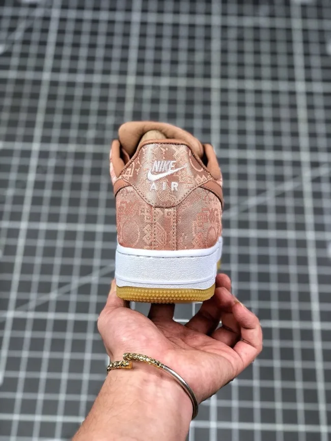 Clot X Af 1 Low Premium Rose Gold Silk