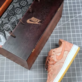 Clot X Af 1 Low Premium Rose Gold Silk