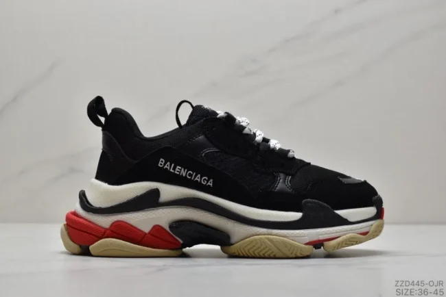 Balen Triple S Black/red