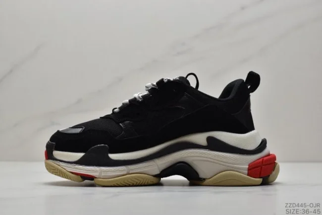 Balen Triple S Black/red