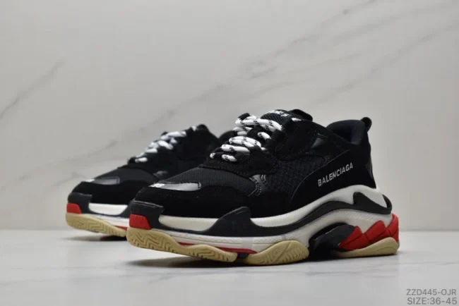 Balen Triple S Black/red