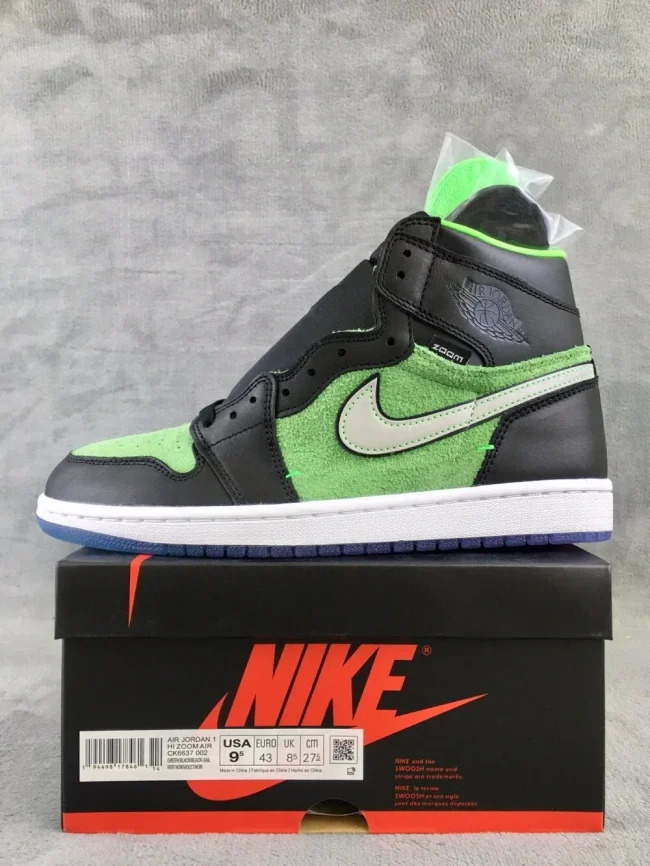 AJ 1 Retro High Zoom Zen Green