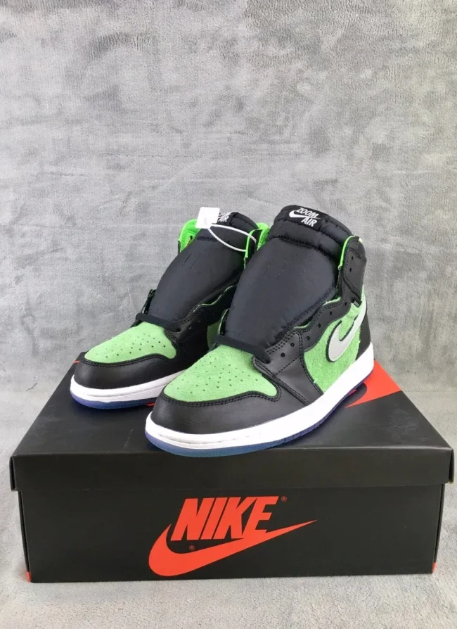 AJ 1 Retro High Zoom Zen Green