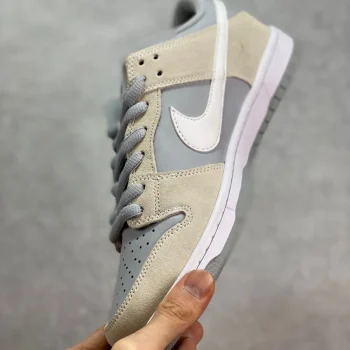 Sb Dunk Low Summit White Wolf Grey