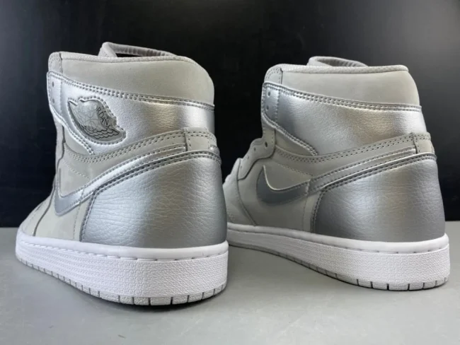 AJ 1 Retro High Og Co.jp Metallic Silver