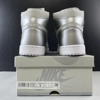 AJ 1 Retro High Og Co.jp Metallic Silver