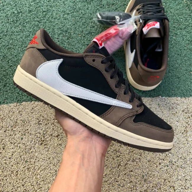 Tscott X AJ 1 Low Mocha