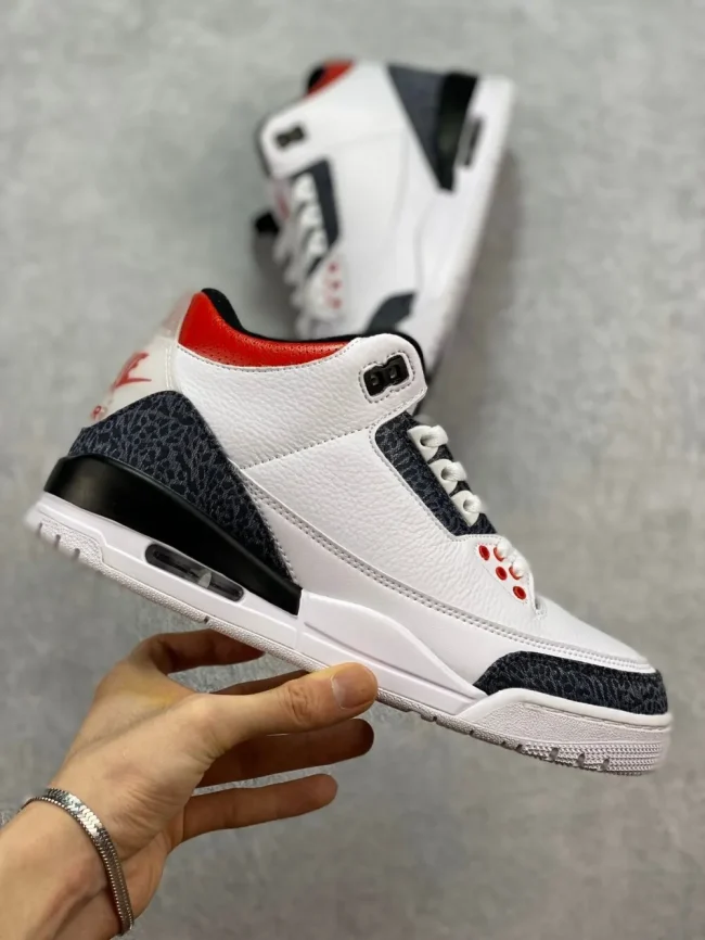 AJ 3 Retro Denim Se Fire Red