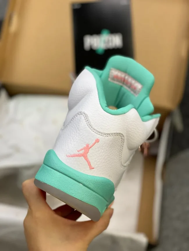 Aj 5 Retro Gs Light Aqua