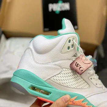 Aj 5 Retro Gs Light Aqua