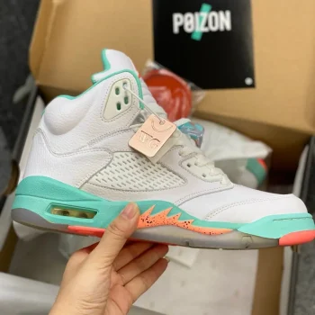 Aj 5 Retro Gs Light Aqua