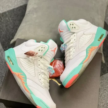 Aj 5 Retro Gs Light Aqua