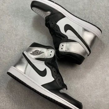 AJ 1 High Og Silver Toe