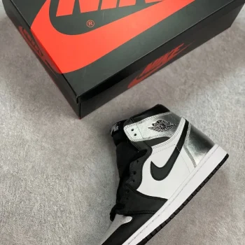 AJ 1 High Og Silver Toe