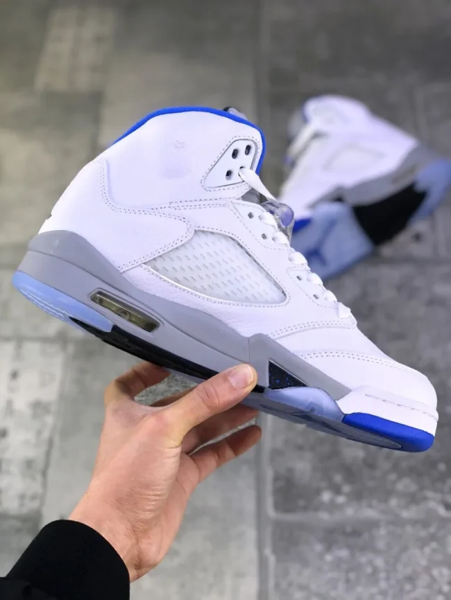 Aj 5 Retro White Stealth 2021