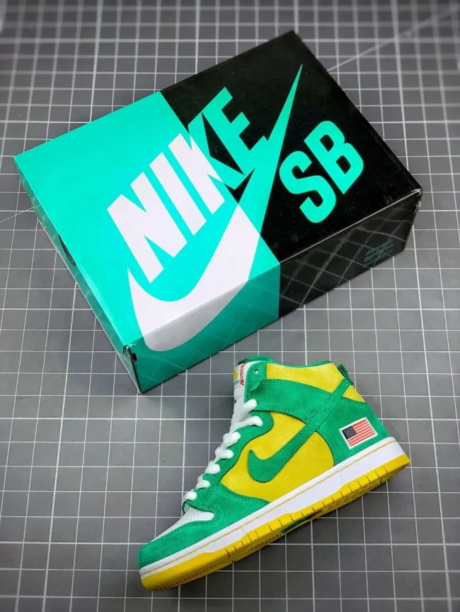 Dunk Sb High Oakland Athletics