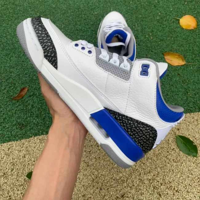 AJ 3 Retro Racer Blue