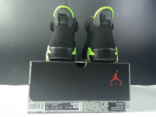 Aj 6 Retro Electric Green