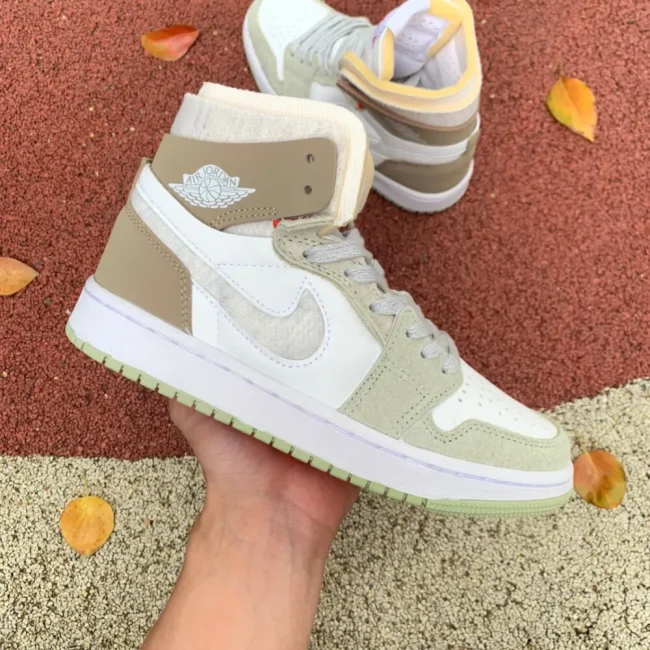 AJ 1 High Zoom Cmft Olive Aura