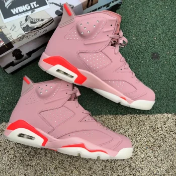 Aleali May X Aj 6 Retro Millennial Pink