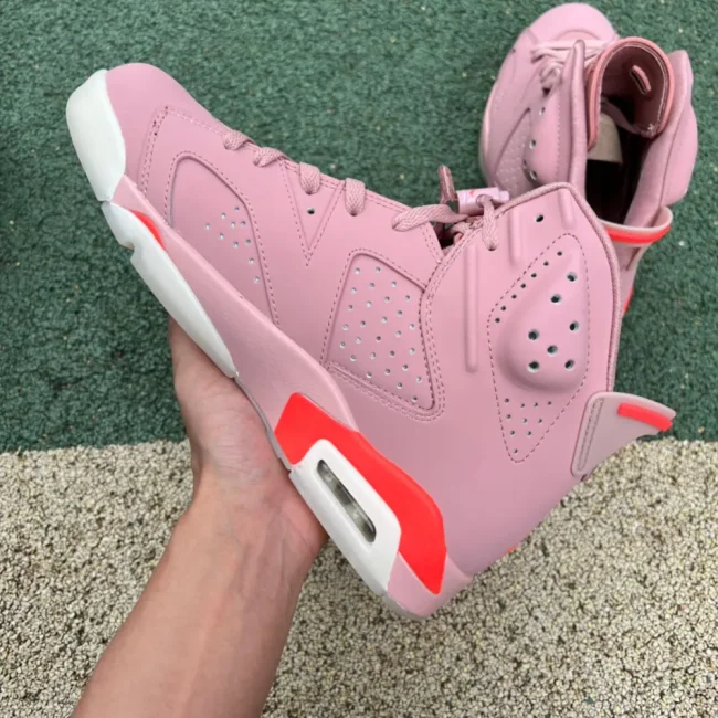 Aleali May X Aj 6 Retro Millennial Pink