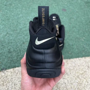 Air Foamposite Pro Black Metallic Gold