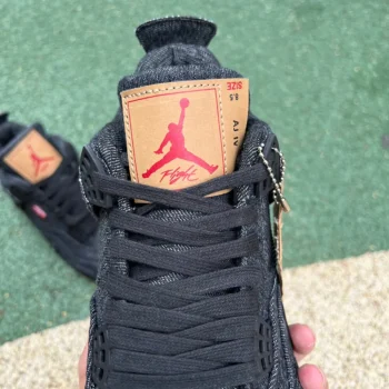 Levi's X AJ 4 Retro Black Denim