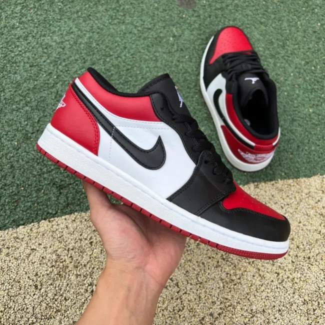 AJ 1 Low Bred Toe