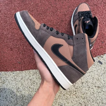 AJ 1 Mid Se Dark Chocolate