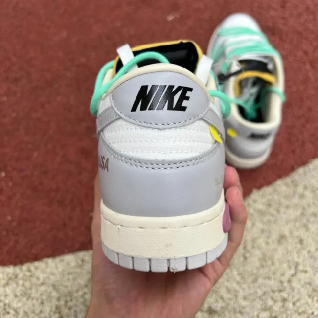 Ow X Dunk Low Lot 04 Of 50