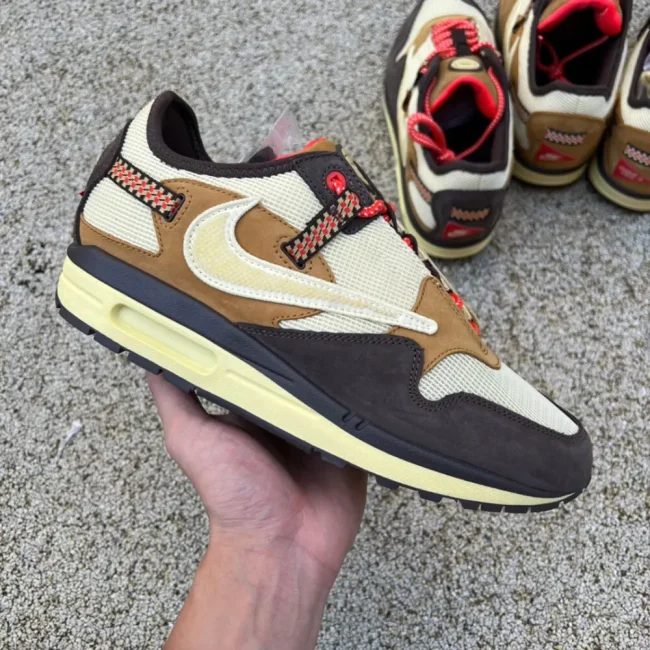 Tscott X Air Max 1 Baroque Brown