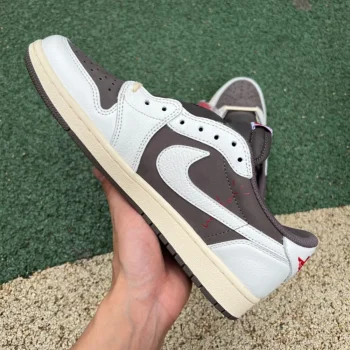 Tscott X AJ 1 Low Og Reverse Mocha