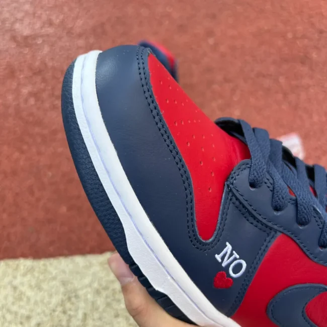 Sr X Dunk High Sb By Any Means - Red Navy