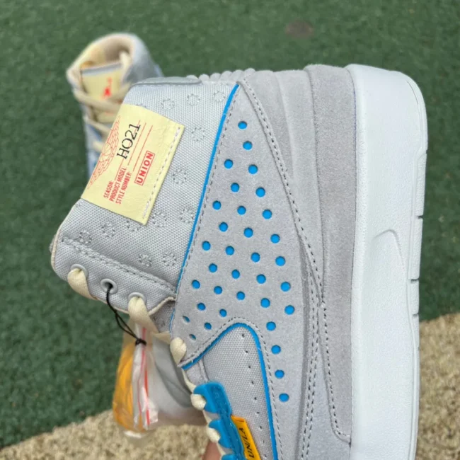 Union La X AJ 2 Retro Grey Fog