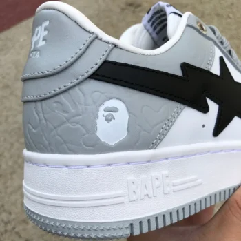 Bapesta Low M2 White Grey