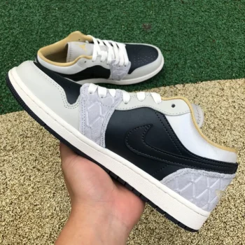 AJ 1 Low Se Beaded Swoosh